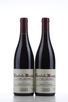 CHAMBOLLE MUSIGNY LES CRAS 2000 - Georges Roumier - 2 Bottles