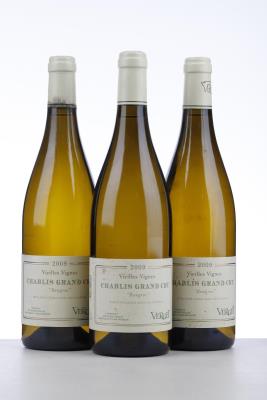 CHABLIS BOUGROS VIEILLES VIGNES 2009 - Verget - 3 Bottles