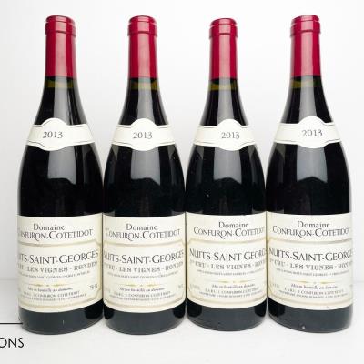 NUITS ST GEORGES LES VIGNES RONDES 2013 - Confuron Cotetidot - 4 Bottles