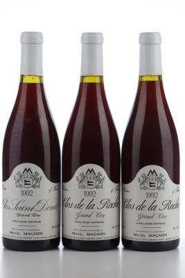CLOS DE LA ROCHE 1992 - Michel Magnien - 3 Bottles