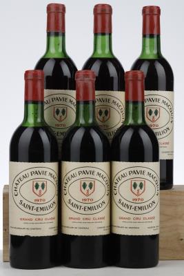 PAVIE MACQUIN 1970 - Mc - 6 Bottles