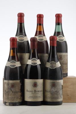 VOSNE ROMANEE 1964 - J Cacheux Blee - 6 Bottles