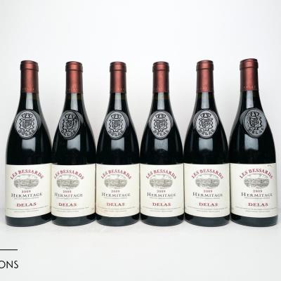 HERMITAGE LES BESSARD 2009 - Delas - 6 Bottles