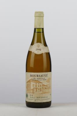 MEURSAULT LES NARVAUX 1990 - P. Bouzereau - 1 Bottle