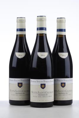 NUITS ST GEORGES CLOS DES ARGILLIERES 2014 - Dureuil Janthial - 3 Bottles