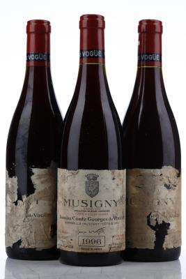 MUSIGNY CUVEE VIEILLES VIGNES 1996 - Comte de Vogue - 3 Bottles
