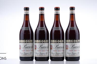 BAROLO RISERVA 1968 - Giacomo Borgogno - 8 Bottles