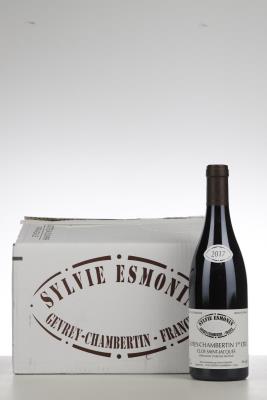 GEVREY CHAMBERTIN CLOS ST JACQUES 2017 - Sylvie Esmonin - 6 Bottles - Oc 6