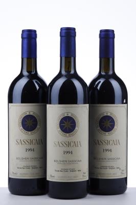 SASSICAIA 1994 - Tenuta San Guido - 3 Bottles