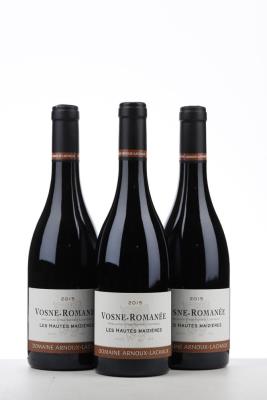 VOSNE ROMANEE LES HAUTES MAIZIERES 2015 - Arnoux Lachaux - 3 Bottles