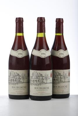 BOURGOGNE ROUGE 1996 - Roblot Marchand - 3 Bottles