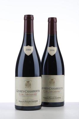 GEVREY CHAMBERTIN LES CAZETIERS 2008 - Philippe Naddef - 2 Bottles