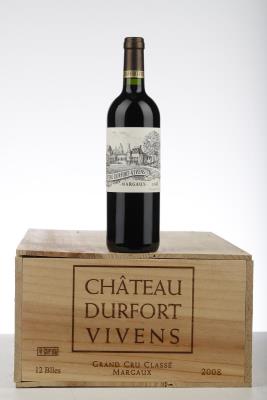 DURFORT VIVENS 2008 - Mc - 10 Bottles - Owc 12