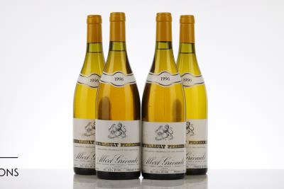 MEURSAULT PERRIERES 1996 - Albert Grivault - 4 Bottles