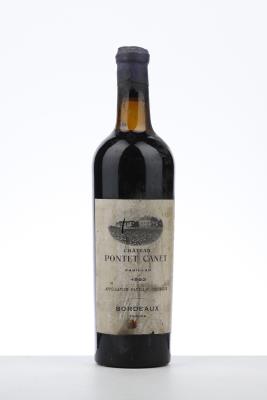 PONTET CANET 1952 - Negoce - 1 Bottle