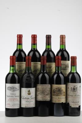 MIXED LOT BORDEAUX Mixed - Mc - 9 Bottles