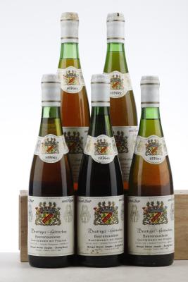 RIESLING BRUTTIGER GOTTERLAY BEERENAUSLESE 1976 - Weingut Werner Junglas - 5 Bottles