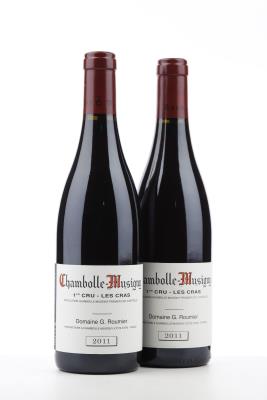 CHAMBOLLE MUSIGNY LES CRAS 2011 - George Roumier - 2 Bottles