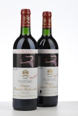 MOUTON ROTHSCHILD 1990 - Mc - 2 Bottles