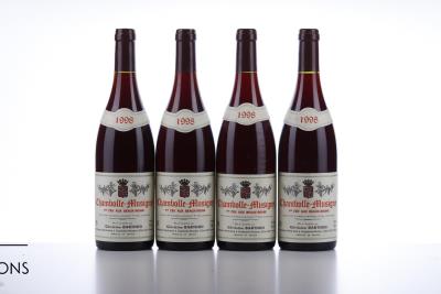 CHAMBOLLE MUSIGNY AUX BEAUX BRUNS 1998 - Ghislaine Barthod - 8 Bottles