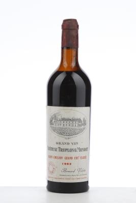 TROPLONG MONDOT 1962 - Marcel Remue - 1 Bottle