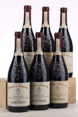 CHATEAUNEUF DU PAPE BEAUCASTEL 2003 - Beaucastel - 6 Bottles