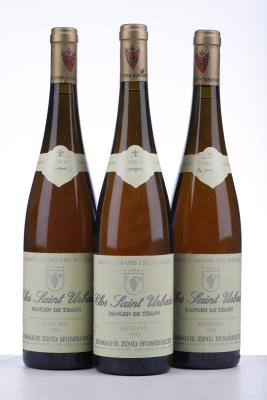 RIESLING CLOS ST URBAIN RANGEN DE THANN 1999 - Zind Humbrecht - 3 Bottles