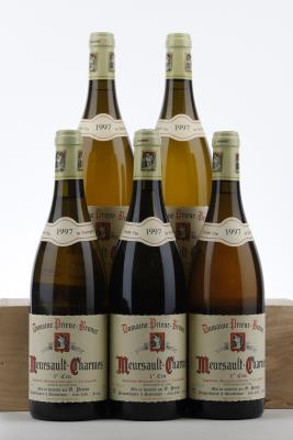 MEURSAULT CHARMES 1997 - Prieur Brunet - 5 Bottles