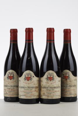 CHARMES CHAMBERTIN 1994 - Geantet Pansiot - 4 Bottles