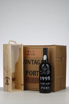 REAL VINICOLA VINTAGE PORT 1995 - Real Vinicola - 5 Bottles - Owc 1