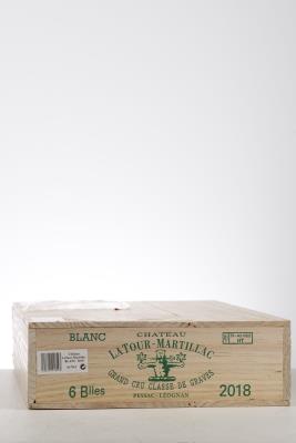 LATOUR MARTILLAC BLANC 2018 - Mc - 6 Bottles - Owc 6