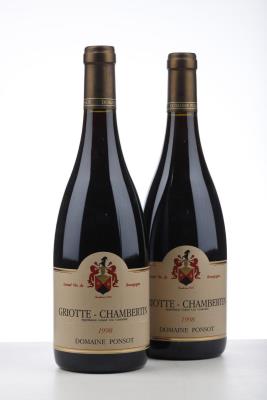 GRIOTTE CHAMBERTIN 1998 - Ponsot - 2 Bottles