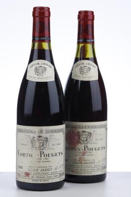 CORTON POUGETS 1990 - Louis Jadot - 2 Bottles