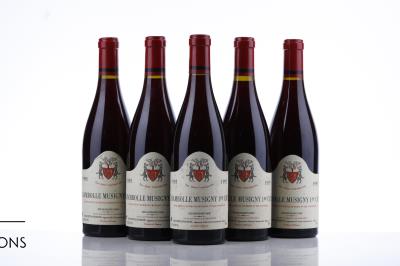 CHAMBOLLE MUSIGNY 1 ER CRU 1995 - Geantet Pansiot - 5 Bottles