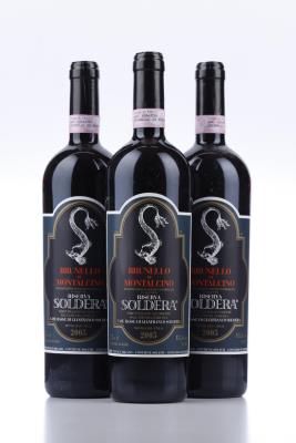 BRUNELLO DI MONTALCINO CASE BASSE RISERVA 2005 - Soldera - 3 Bottles