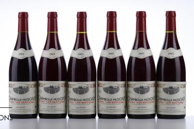 CHAMBOLLE MUSIGNY LES SENTIERS 2003 - Jacky Truchot - 6 Bottles