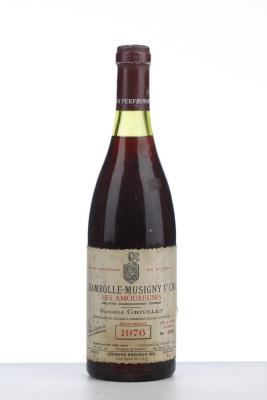 CHAMBOLLE MUSIGNY LES AMOUREUSES 1976 - Grivelet - 1 Bottle