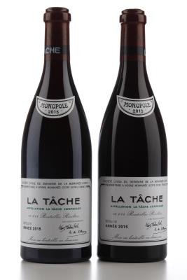 LA TACHE Domaine de la Romanee Conti 2015 - 2 Bottles