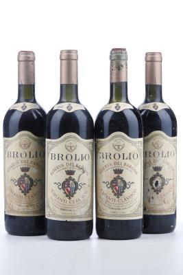 CHIANTI CLASSICO RISERVA DEL BARONE 1982 - Brolio - 4 Bottles