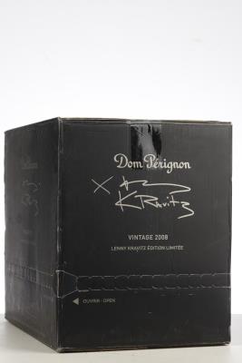 DOM PERIGNON LENNY KRAVITZ 2008 - Moet et Chandon - 6 Bottles - Oc 6