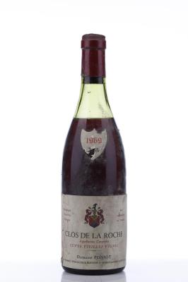 CLOS DE LA ROCHE CUVEE VIEILLES VIGNES 1969 - Ponsot - 1 Bottle