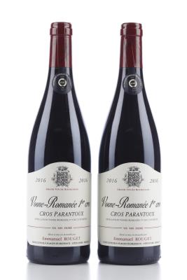 VOSNE ROMANEE CROS PARANTOUX 2016 - Emmanuel Rouget - 2 Bottles