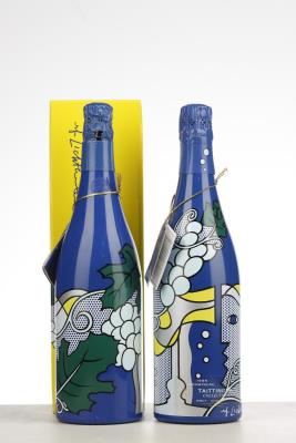 TAITTINGER COLLECTION LICHTENSTEIN 1985 - Taittinger - 2 Bottles