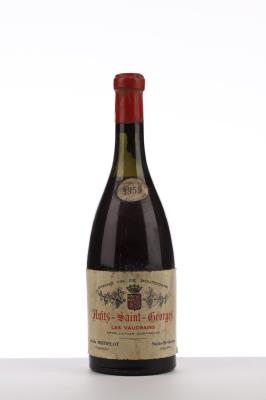 NUITS ST GEORGES LES VAUCRAINS 1959 - Emile Michelot - MB - 1 Bottle