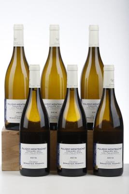 PULIGNY MONTRACHET LES FOLATIERES 2016 - Sebastien Magnien - 6 Bottles