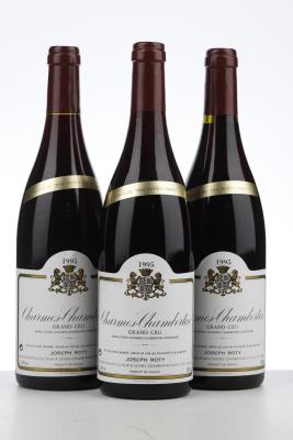 CHARMES CHAMBERTIN CUVEE DE TRES VIEILLES VIGNES 1995 - Joseph Roty - 3 Bottles