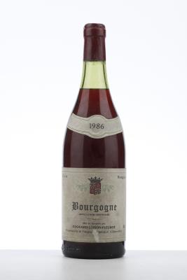 BOURGOGNE ROUGE 1986 - Coquard Loison Fleurot - MB - 1 Bottle