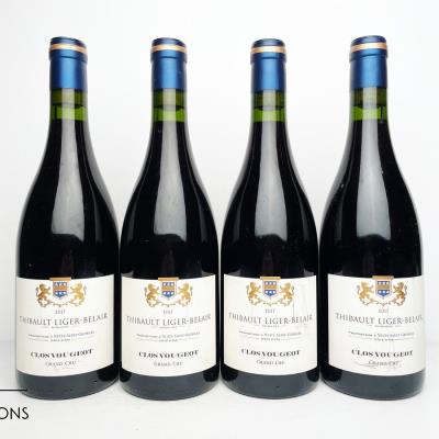 CLOS VOUGEOT 2017 - Thibault Liger Belair - 4 Bottles
