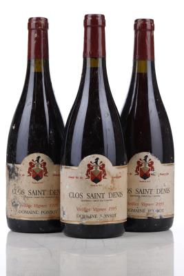 CLOS ST DENIS 1995 - Ponsot - 3 Bottles