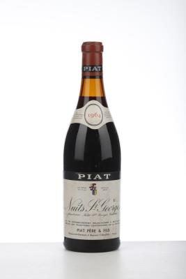 NUITS ST GEORGES 1964 - Piat - 1 Bottle